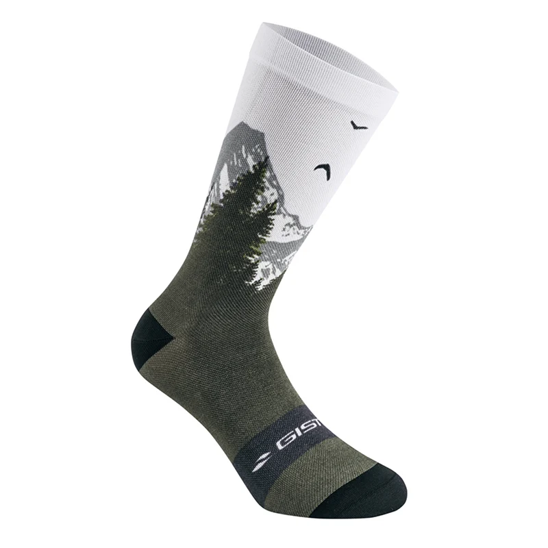 Chaussettes - Socquettes Été Gist Trendy Blanc Montagne 38-42 Ecologique - Hauteur 20 cm (Paire)