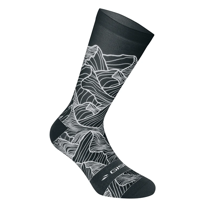 Chaussettes - Socquettes Été Gist Trendy Noir Altitude 38-42 Ecologique - Hauteur 20 cm (Paire)