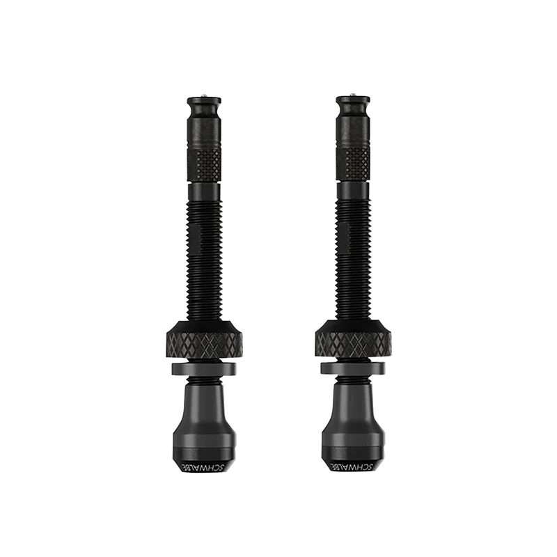 Valve De Pneu Tubeless Schwalbe Clik Valve 40 mm Obus Demontable (Vendu A La Paire Sur Carte)