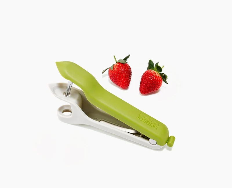 Dénoyauteur à Cerises et Équeuteur de Fraises 2-en-1 Tweezy™