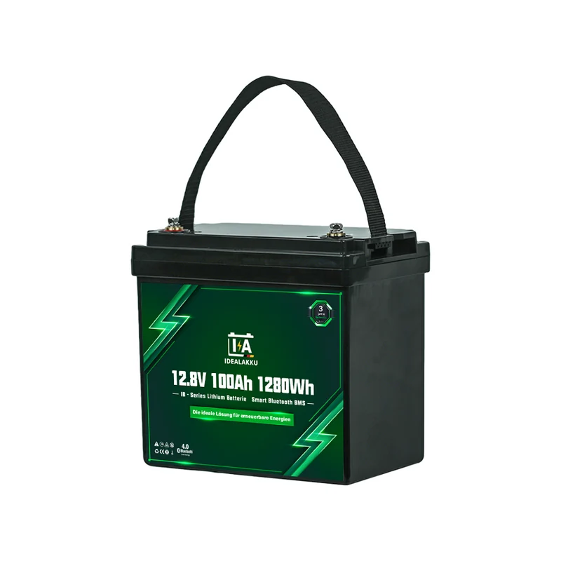 Batterie LiFePO4 IDEALAKKU IB-12-100-MINI 12.8V 100Ah