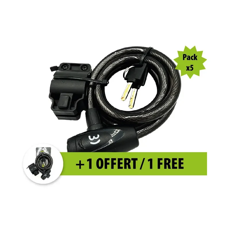 Antivol 1M20 5+1 offert