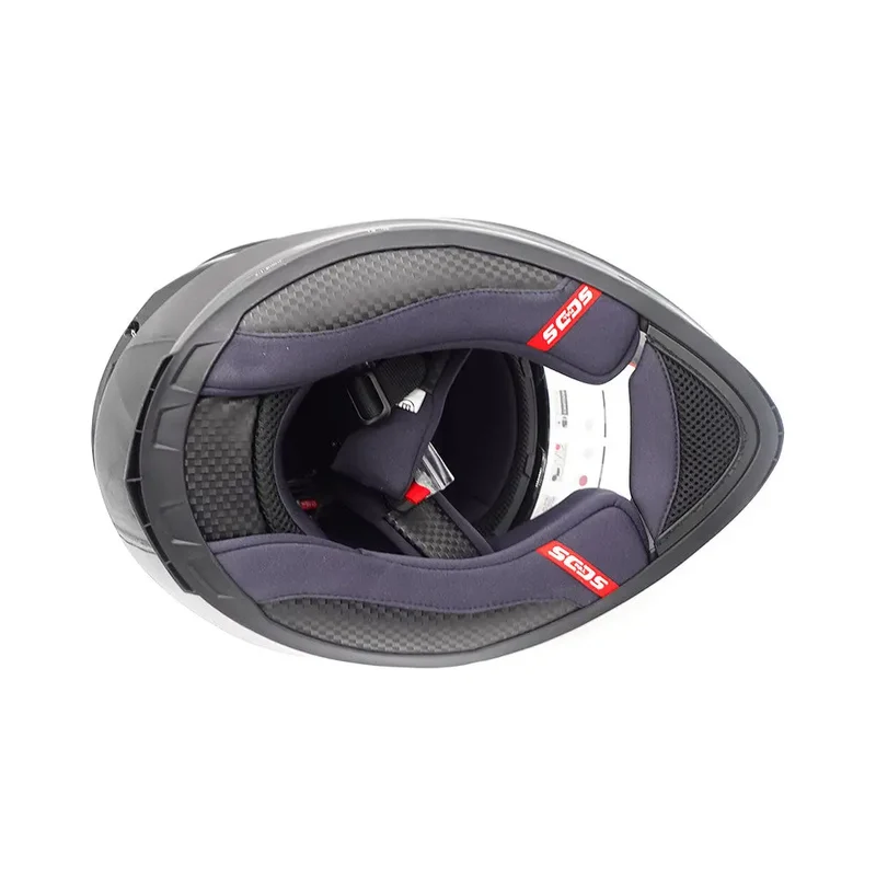 Casque intégral FRV noir (taille S à XL) (S)