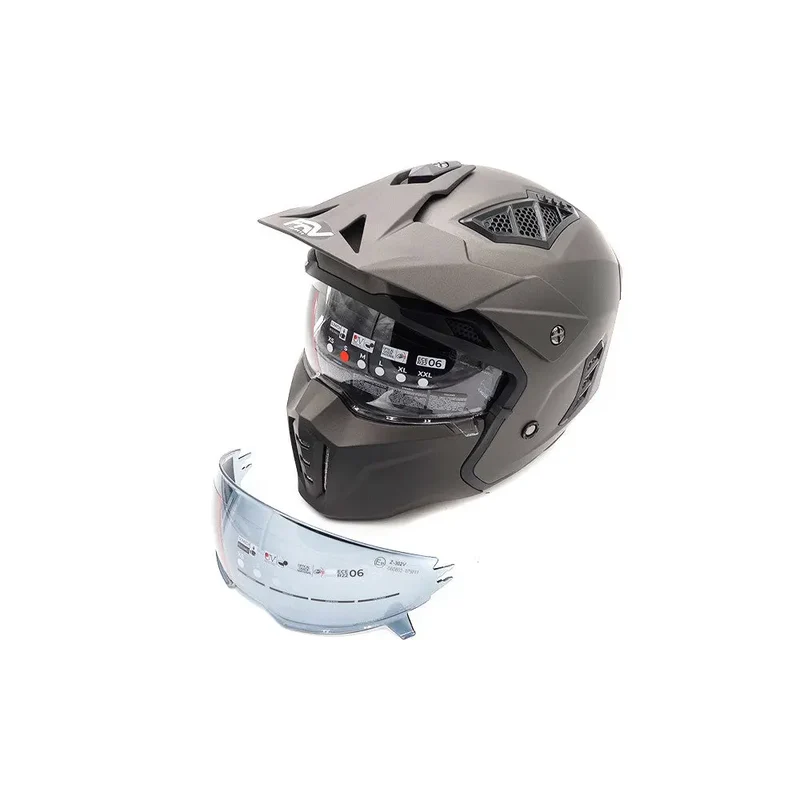 Casque street FRV Bronze Mat (taille S à XL) (XL)