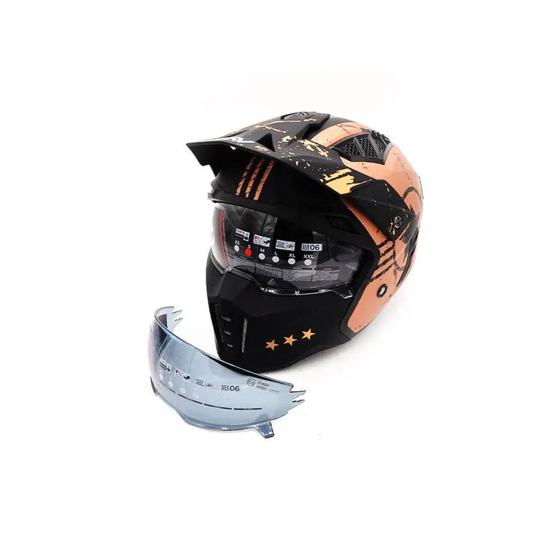 Casque street FRV Hero Gold (taille S à XL) (S)