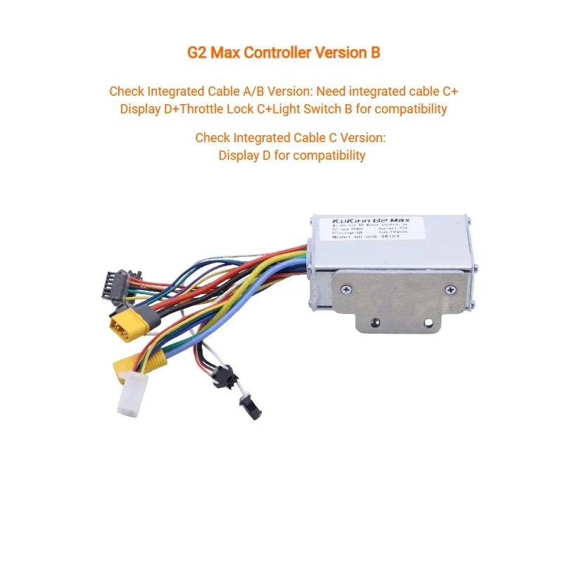 Kukirin Manette pour scooter électrique G2 Max Version B