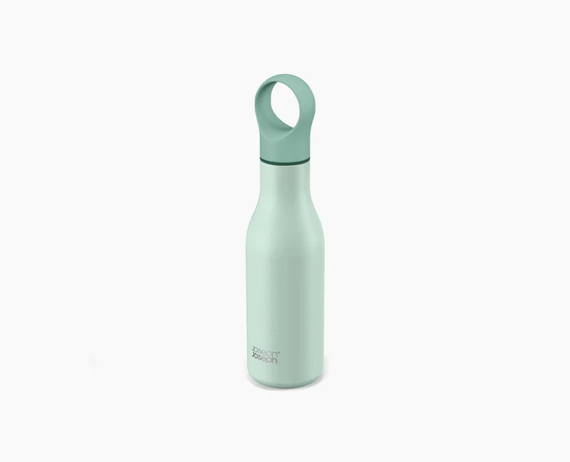 Gourde Isotherme Verte en Inox 500ml Loop™