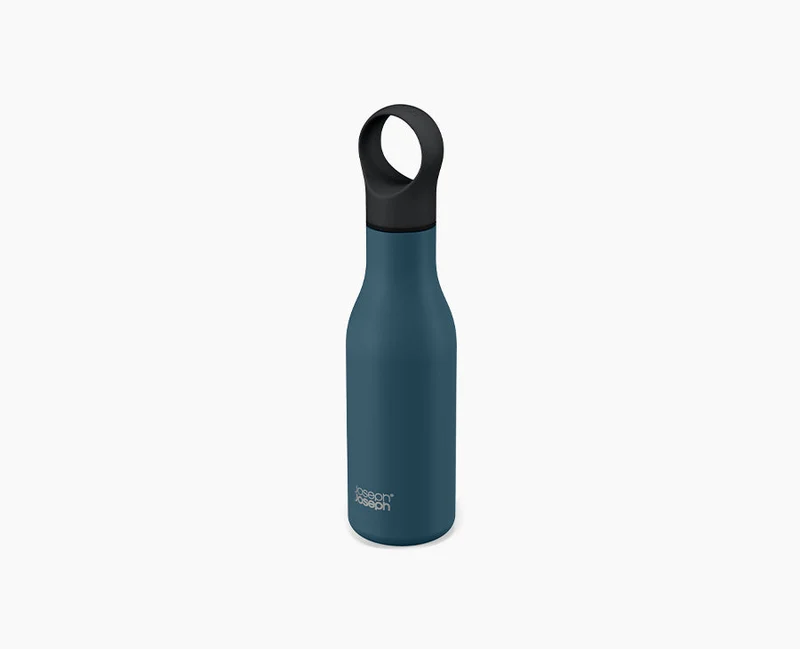 Gourde Isotherme Bleue en Inox 500ml Loop™