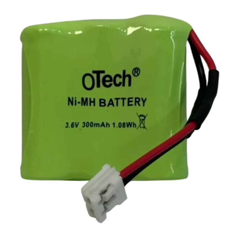 Batterie rechargeable Ni-MH 3.6V 300mAh avec connecteur