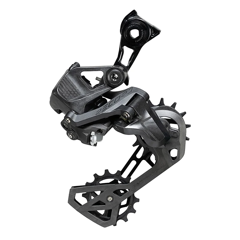 Dérailleur Route Arrière Campagnolo 13V. Record Wrl Électrique Noir Double (Capacite 36 dents Max) (Batterie Non Incluse)