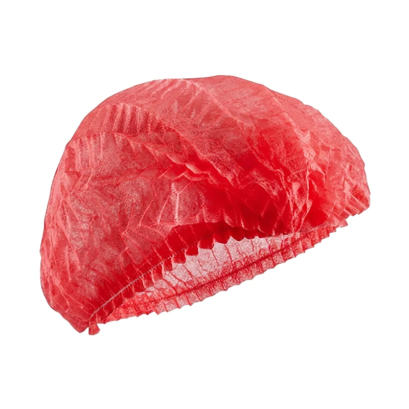 Charlotte-Sous Casque Taille Unique Pour Une Meilleure Hygiene (Livre Par 100) - Ideal Pour Les Loueurs De Vélo Donc De Casque -Rouge-