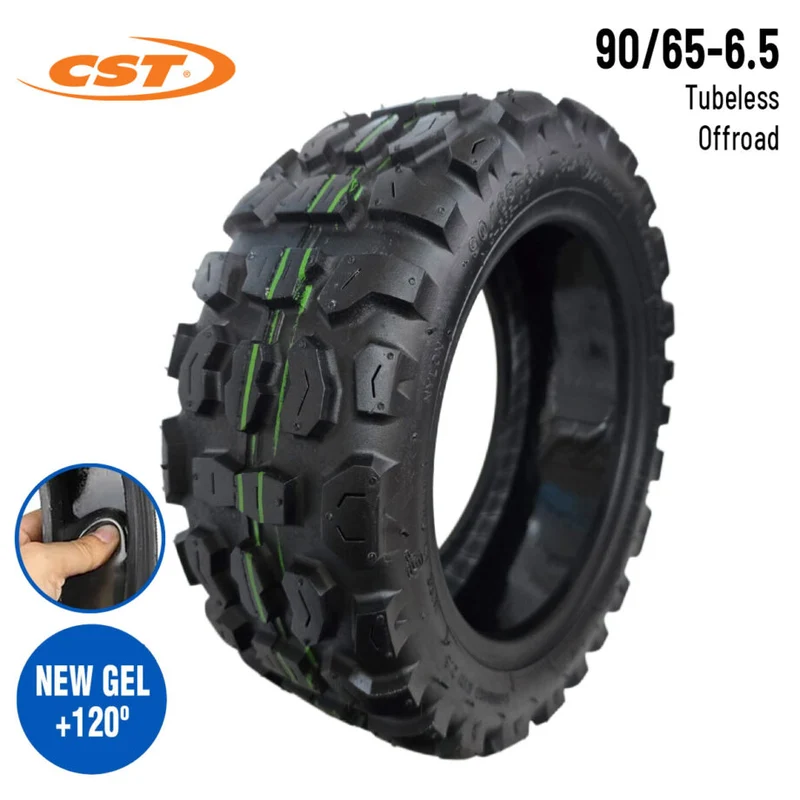Pneu tout terrain 11 x 3 90/65-6.5 CST tubeless avec gel
