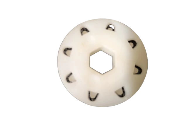 Poulie cranté moteur coupling