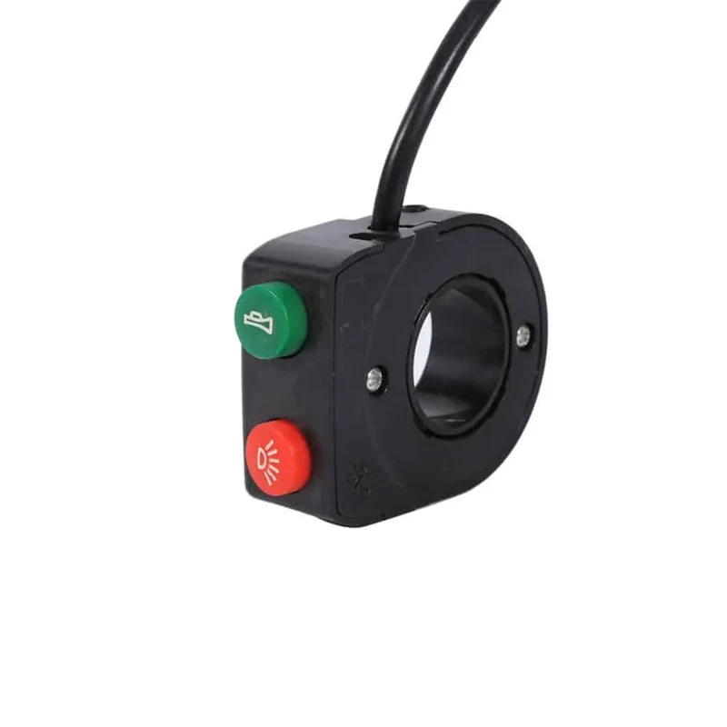 Panneau de boutons pour éclairage et klaxon