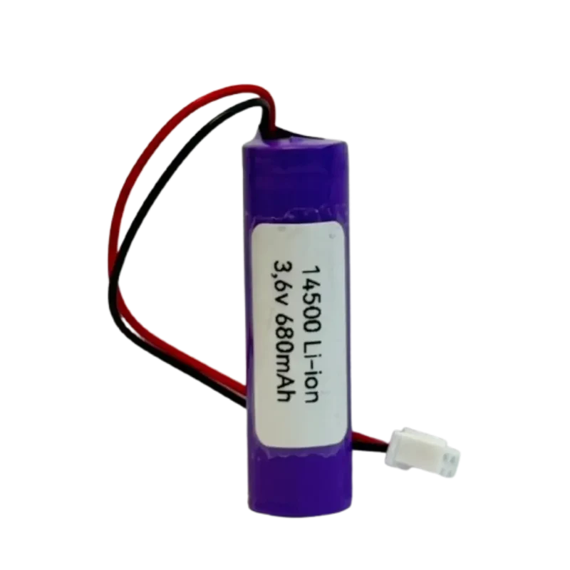 Batterie Li-ion 14500 680mAh pour alarmes