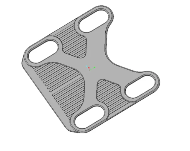 Kukirin G2 - Hinteres Gummipolster