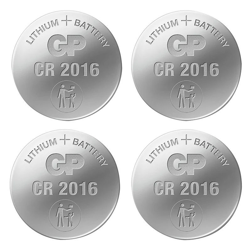 Pile Bouton Cr2016 Gp Ultra Lithium 3V (Vendu Par 4)
