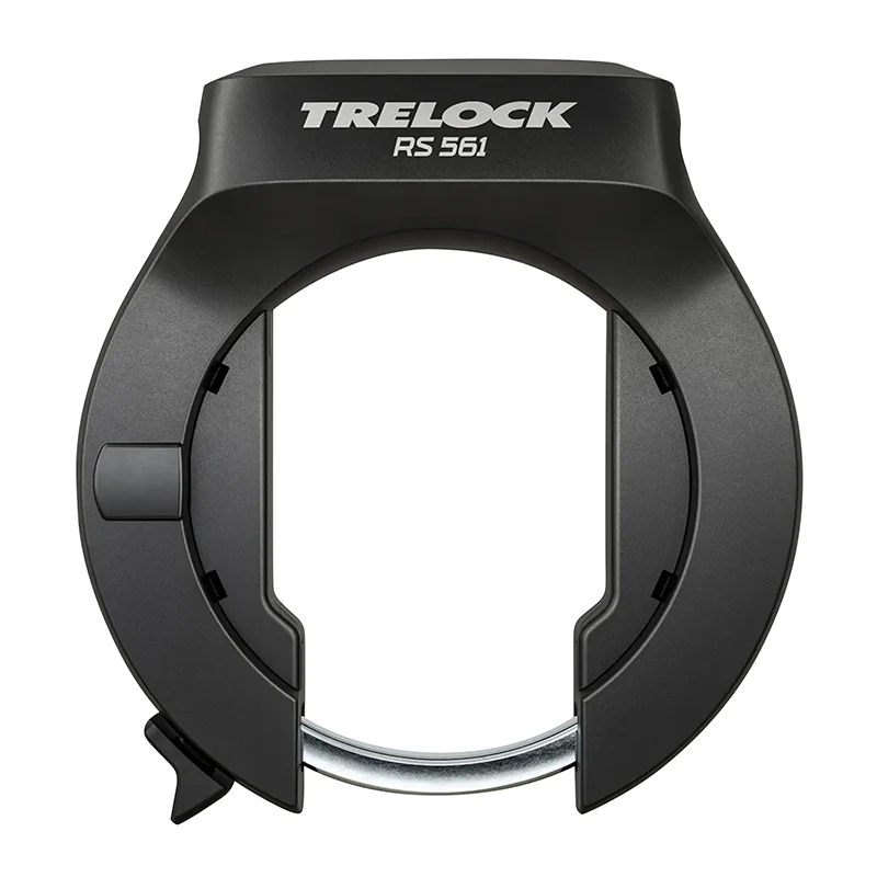 Antivol Vélo Fer A Cheval Trelock Rs561 Noir Avec Fixation Ecart Pour Pneu 72,5 mm (Clé Amovible) Pour Pneu Ballon - Homologué Fub 2 Etoiles