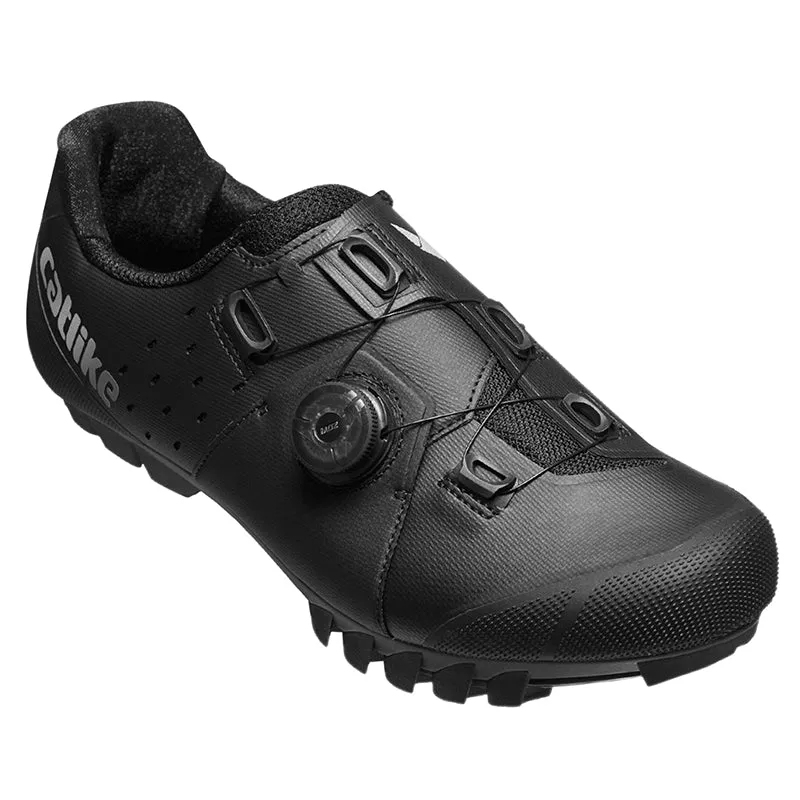 Chaussure VTT Catlike Whisper X2 Noir T43 Fixation Molette Micrometrique Moz Compatible Look-Shimano (Paire)