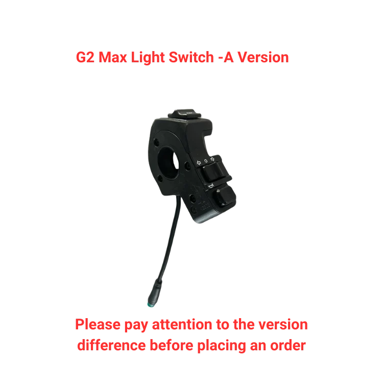 Interrupteur d'éclairage Kukirin G2 Max version A