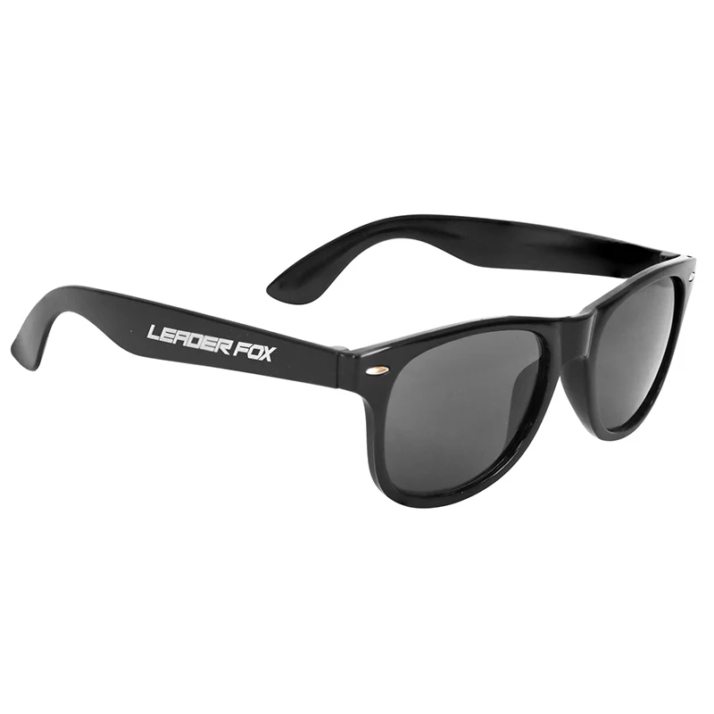 Lunettes Soleil Adulte Leader Fox Monture Noir Verre Noir (Leader Fox Sur Branche) -Acs-