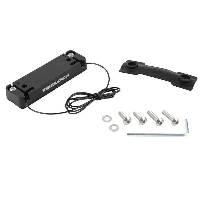 Support Antivol Vélo Pliable-Pliant Et Porte Bidon Trelock - Axa Add-It Noir Montage Universel (Poids Max 3 Kg)
