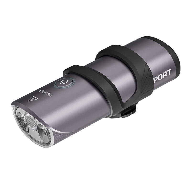 Éclairage Vélo Avant Intelligent Igpsport Vs1800S Lumen Alu LED - Longue Portee Vision 180 Metres - Bluetooth (Ble) - 11 Modes Differents - Se Fixe Sur Le Support Compteur M83 Ref 217292 Livre Avec