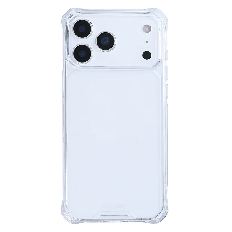 Coque Smartphone-Telephone Rixus Armor-X Anti Choc Pour Apple Iphone 17 Pro Max Transparent (Vendu A L'Unite)