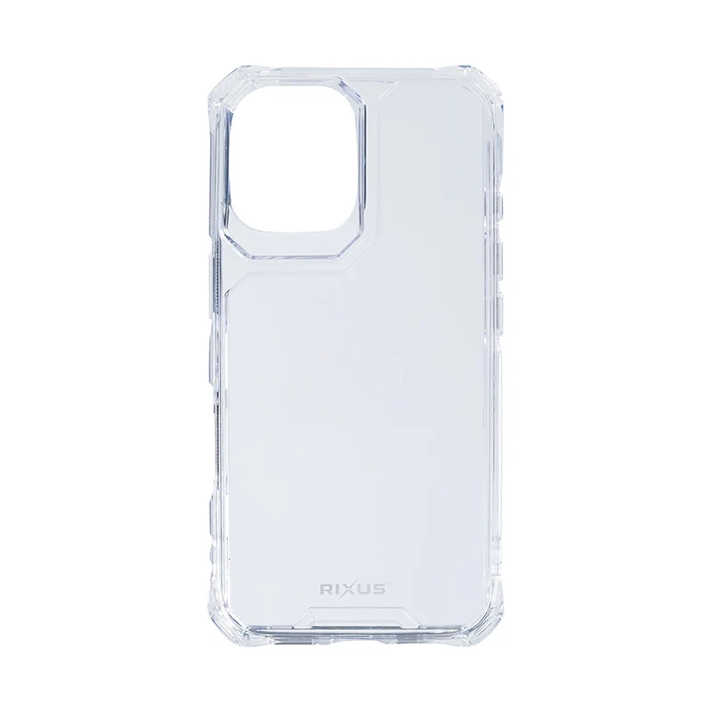Coque Smartphone-Telephone Rixus Armor-X Anti Choc Pour Apple Iphone 16 Transparent (Vendu A L'Unite)
