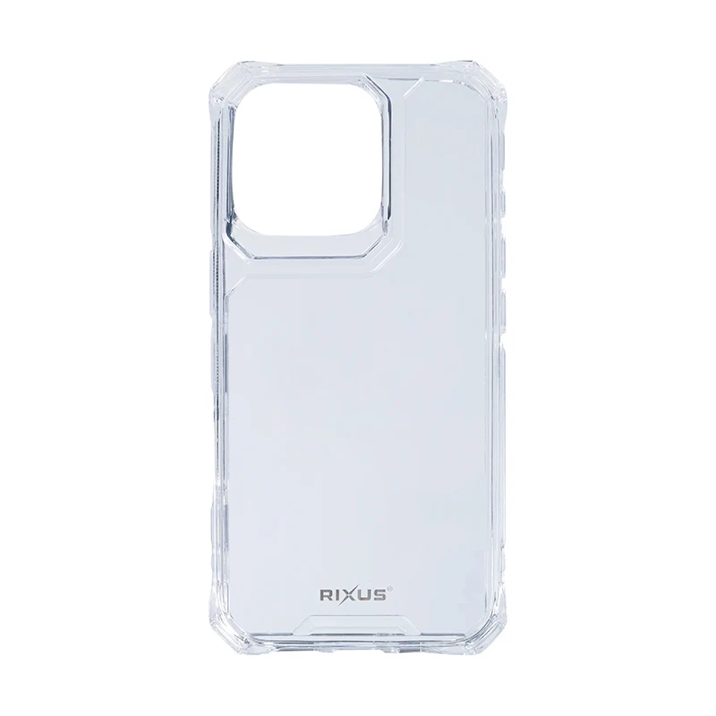 Coque Smartphone-Telephone Rixus Armor-X Anti Choc Pour Apple Iphone 16 Pro Transparent (Vendu A L'Unite)