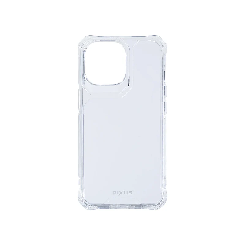 Coque Smartphone-Telephone Rixus Armor-X Anti Choc Pour Apple Iphone 14 Pro Transparent (Vendu A L'Unite)