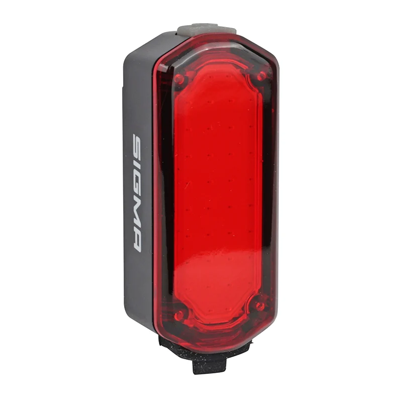 Éclairage Vélo Usb Arrière Sur Tige De Selle-Rail De Selle-Clip Sur Sac Sigma Nyte Clip (Éclairage Continu Et Clignotant - Autonomie 10H En Eco) Noir