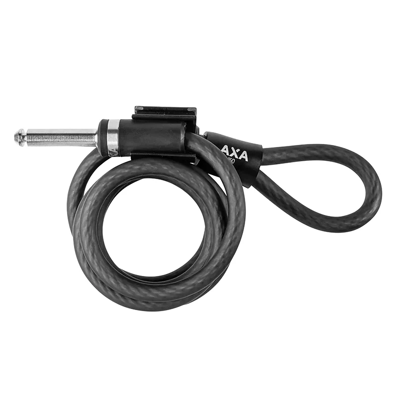Antivol Vélo Câble A Boucle Axa Upi Pour Fer A Cheval Plug Câble Diam 10 mm L 1.50M (Profondeur Plug 10 mm Diam 10 mm) Compatible Solid Plus, Defender, Victory, Blocl XXL, Imenso Large-X Large