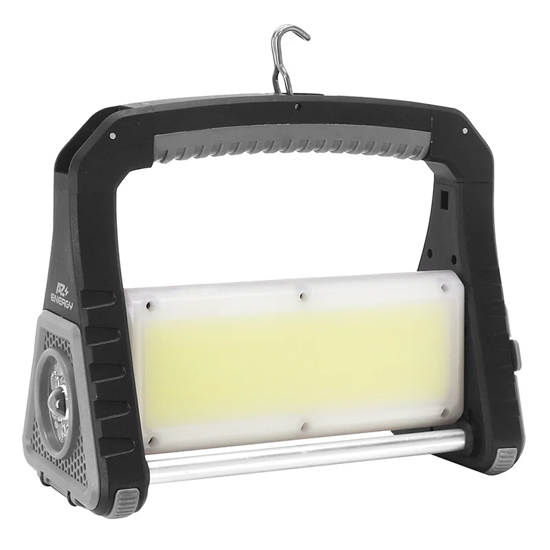 Lampe-Projecteur De Chantier A Leds-Cob 15 A 31,5W 2000 Lm Avec Batterie Lithium 21700 (Rechargeable Usb-C)