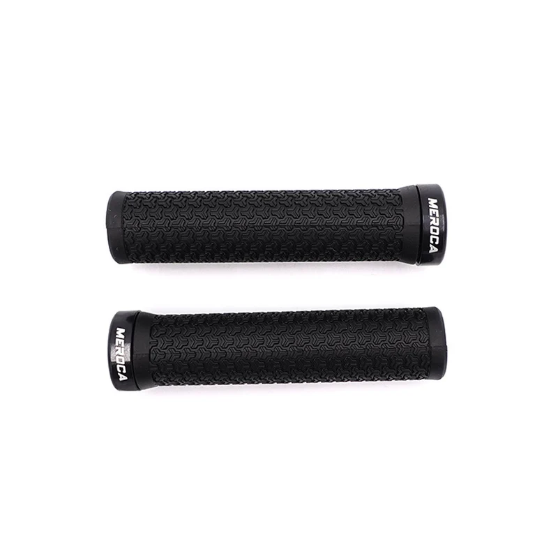 Poignées en Silicone Noires pour Trottinette Électrique