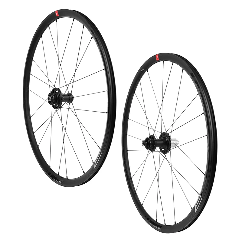 Roues Gravel - Route Disque 700 Fulcrum Racing 3 Db Noir Cassette Campagnolo 12-11-10V Centerlock Axe Traversant 12-15-100 Et 12-142 mm Tubeless Ready (Paire)