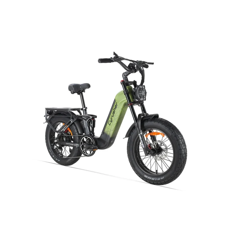 CYRUSHER KOMMODA 3.0 20" Vélo cargo électrique moteur 250W 48V 20Ah Batterie