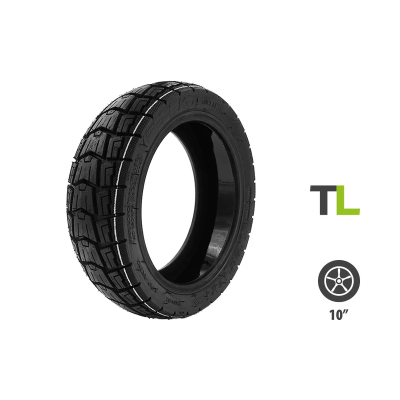 Pneu Tubeless avec Gel Anticrevaison 10x2.75-6.5 pour Trottinette Électrique Urbanglide E-Cross