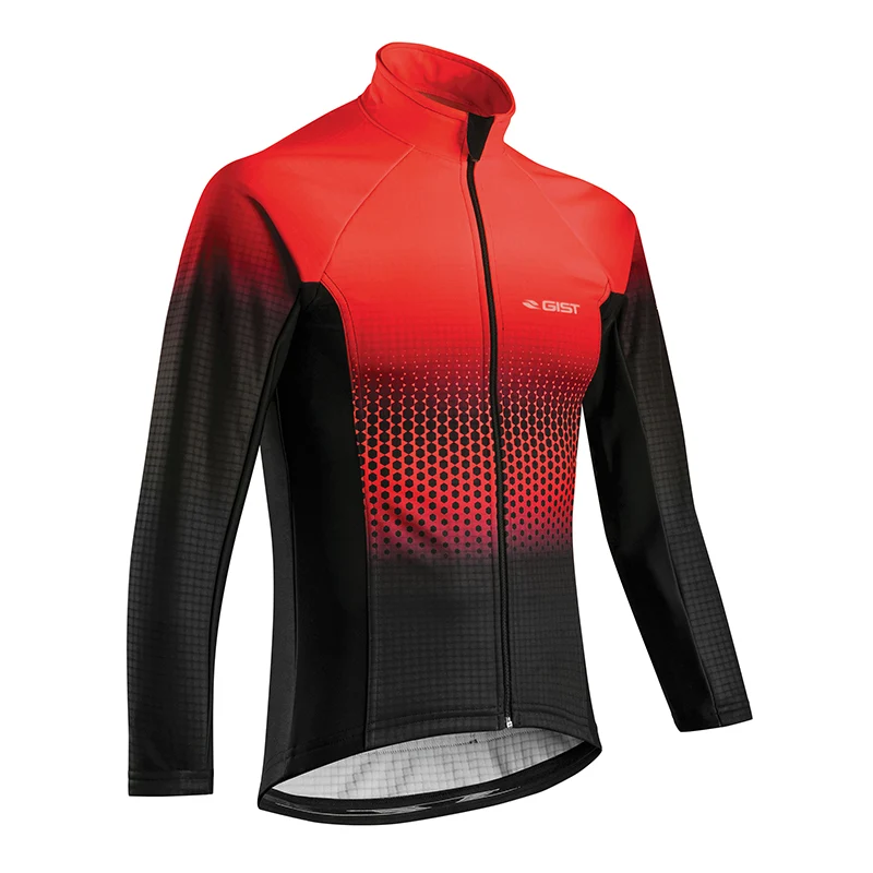 Veste Gist Junior Manches Courtes Zip Total Rouge Degrade 8-10 Ans