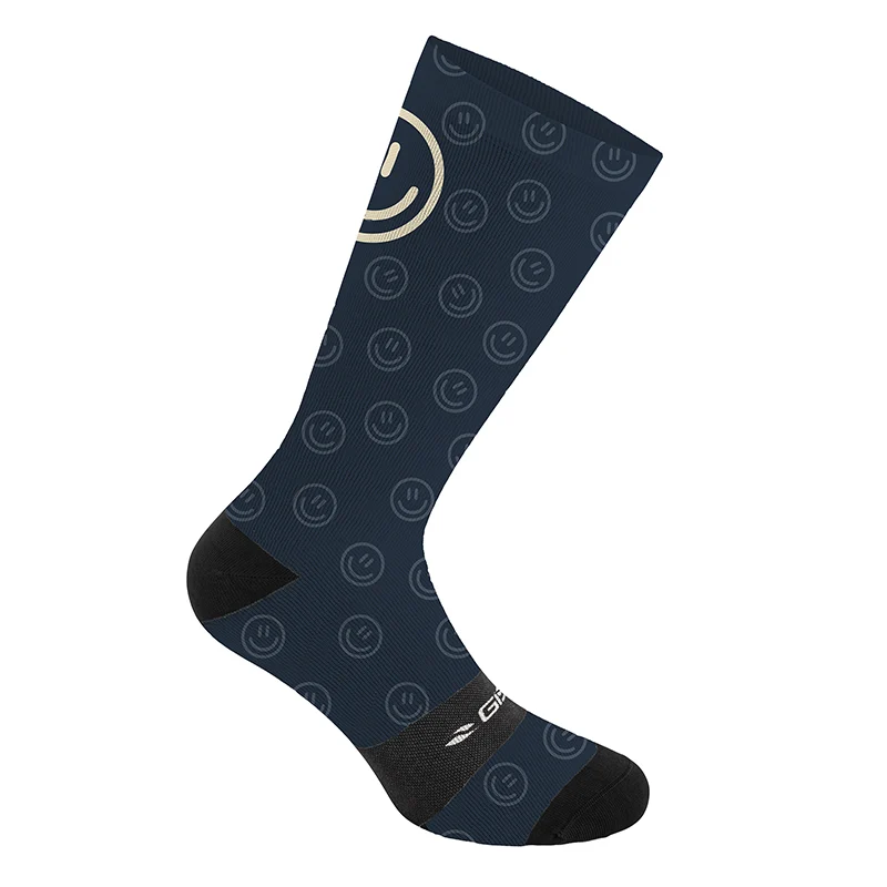 Chaussettes - Socquettes Été Gist Trendy Smile Bleu 38-42 Ecologique - Hauteur 20 cm (Paire)