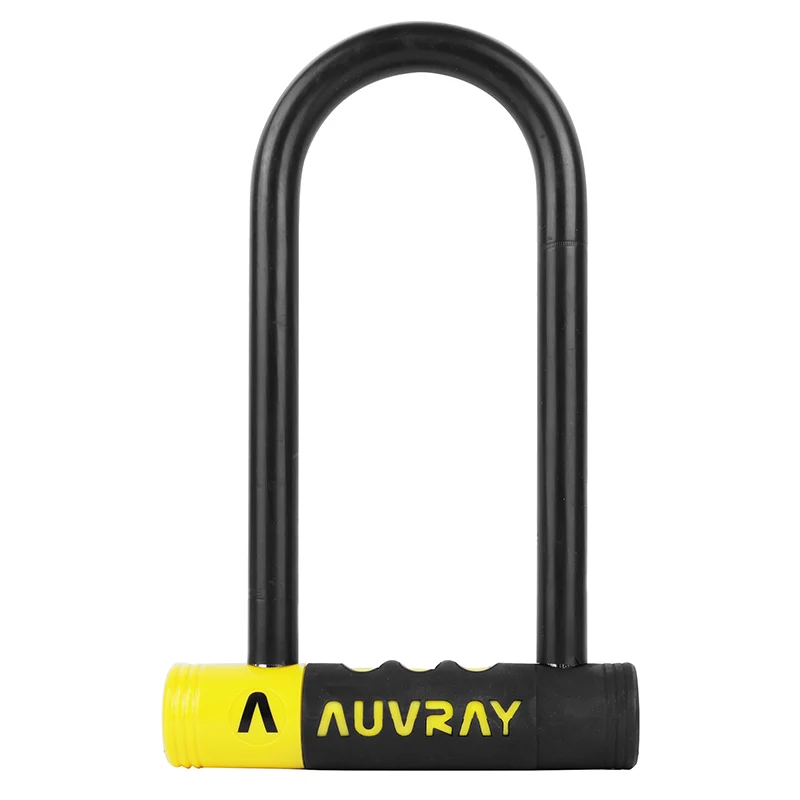 Antivol Vélo U Auvray Alarm 90 X 210 Noir Diam 14 mm A Clé Avec Alarme Sonore Niveau Sécurité 7-10 - Homologué Fub 1 Etoile