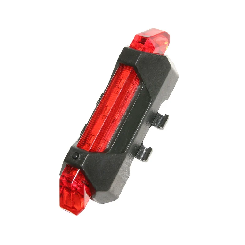 Éclairage Vélo - Trottinette Usb Arrière Sur Tige De Selle - Haubans - Essieux Arrière De Trottinette Xiaomi M365 Leds 2 Fonctions Pro Rouge (Rechargeable Usb) (Sur Carte)