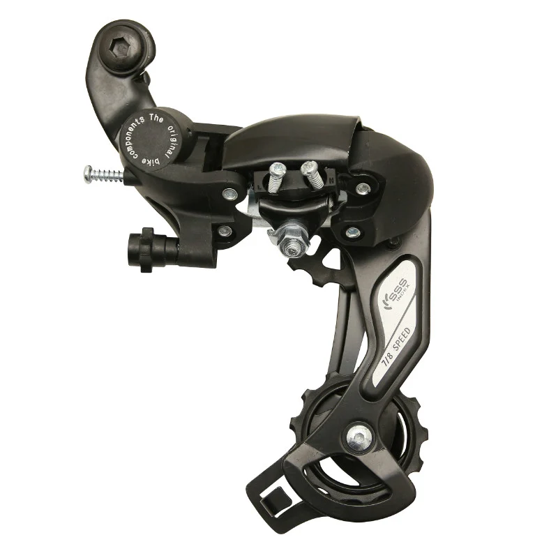Dérailleur VTT Arrière P2R 8V. Eight Chape Longue Noir (Compatible Shimano Jusqu'A 30 dents) (Offre Spéciale)