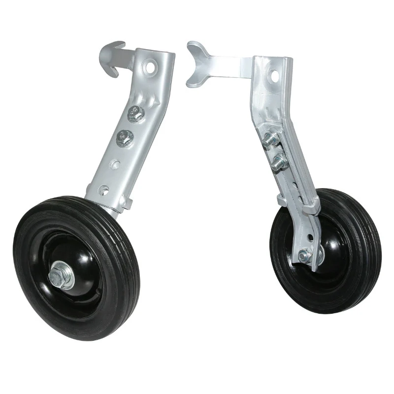 Stabilisateur Vélo Newton Renforcé Roue Plastique Pour Vélo Handicape 20"-24"-26" (Paire) (Certifie Ce)