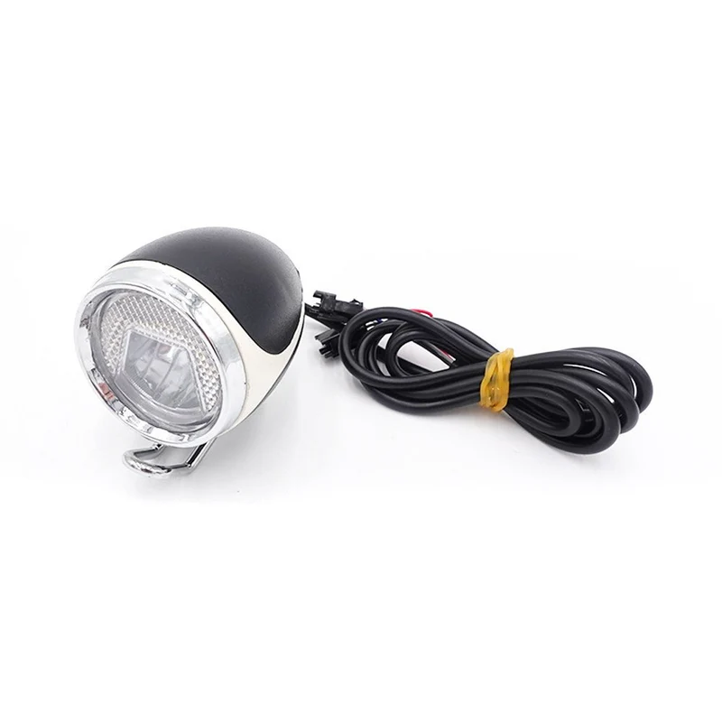 Lampe LED et Klaxon Chrome pour Trottinette Électrique