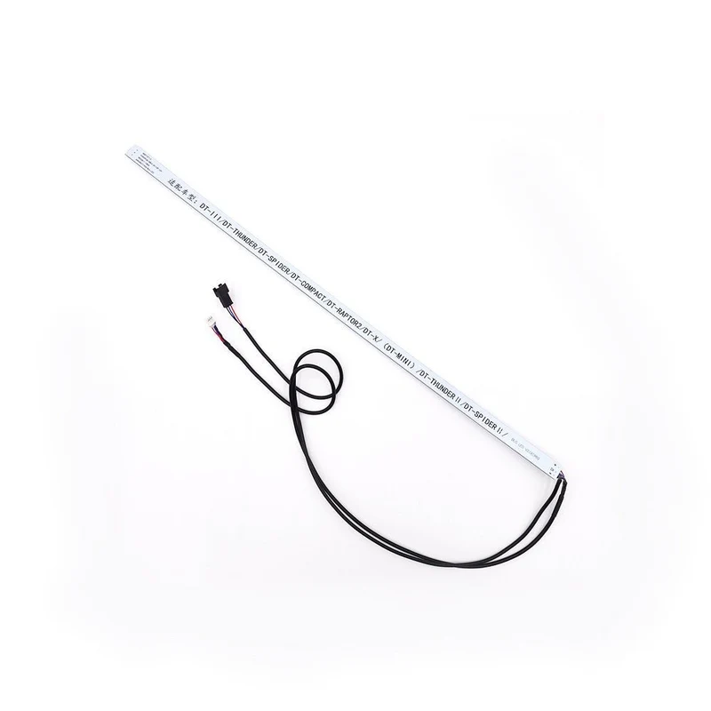 LED Droite De Colonne Avec Récepteur 2 Câbles 45cm pour Trottinette Électrique Dualtron Mini