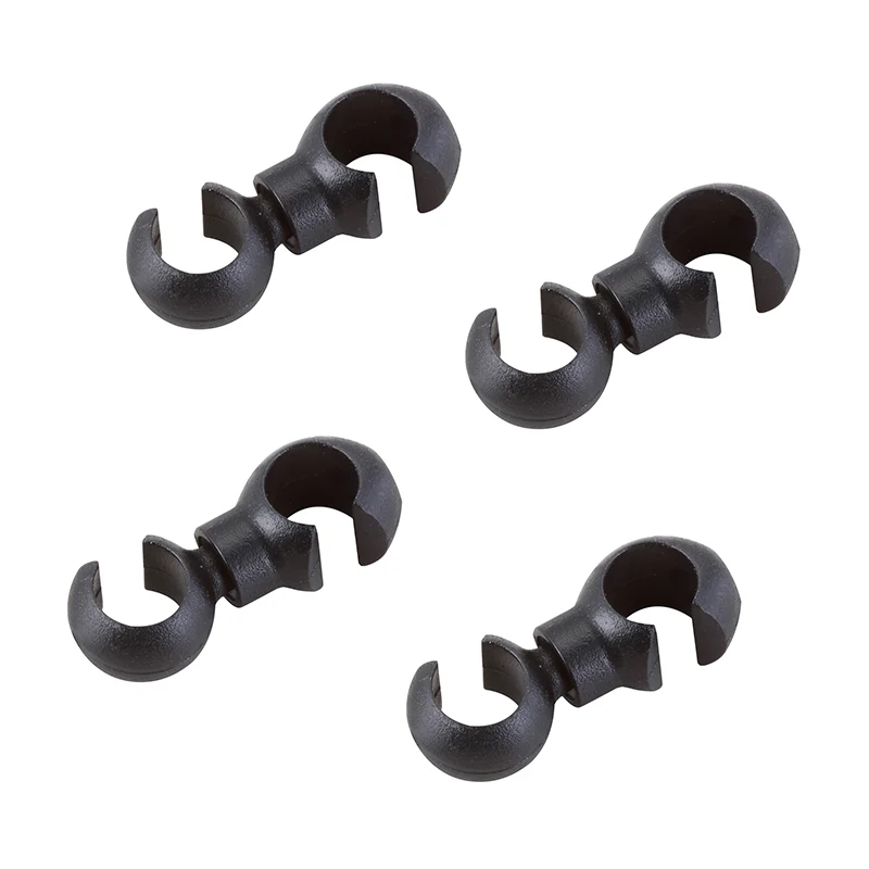 Attache Gaine Frein-Dérailleur Elvedes Diam 4,3 mm Noir (Vendu Par 4)