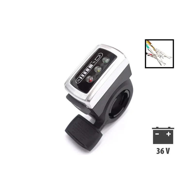 Gachette accelerateur indicateur batterie 36V