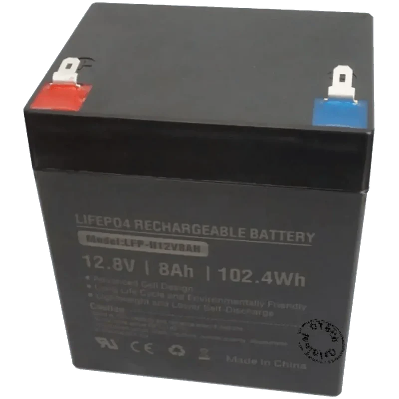 Batterie 12.8V LiFePo4 8Ah avec BMS