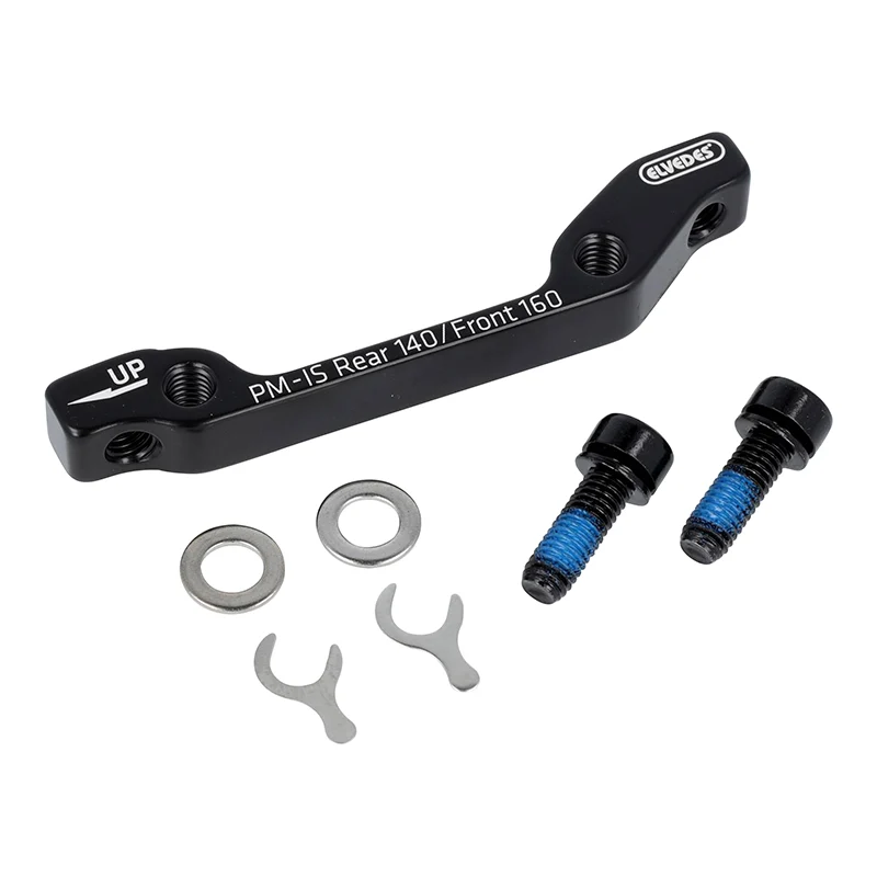 Adaptateur Frein A Disque VTT Avant - Arrière Elvedes Étrier Post-Mount Disque 160 mm Sur Fourche Et 140 mm Sur Cadre International